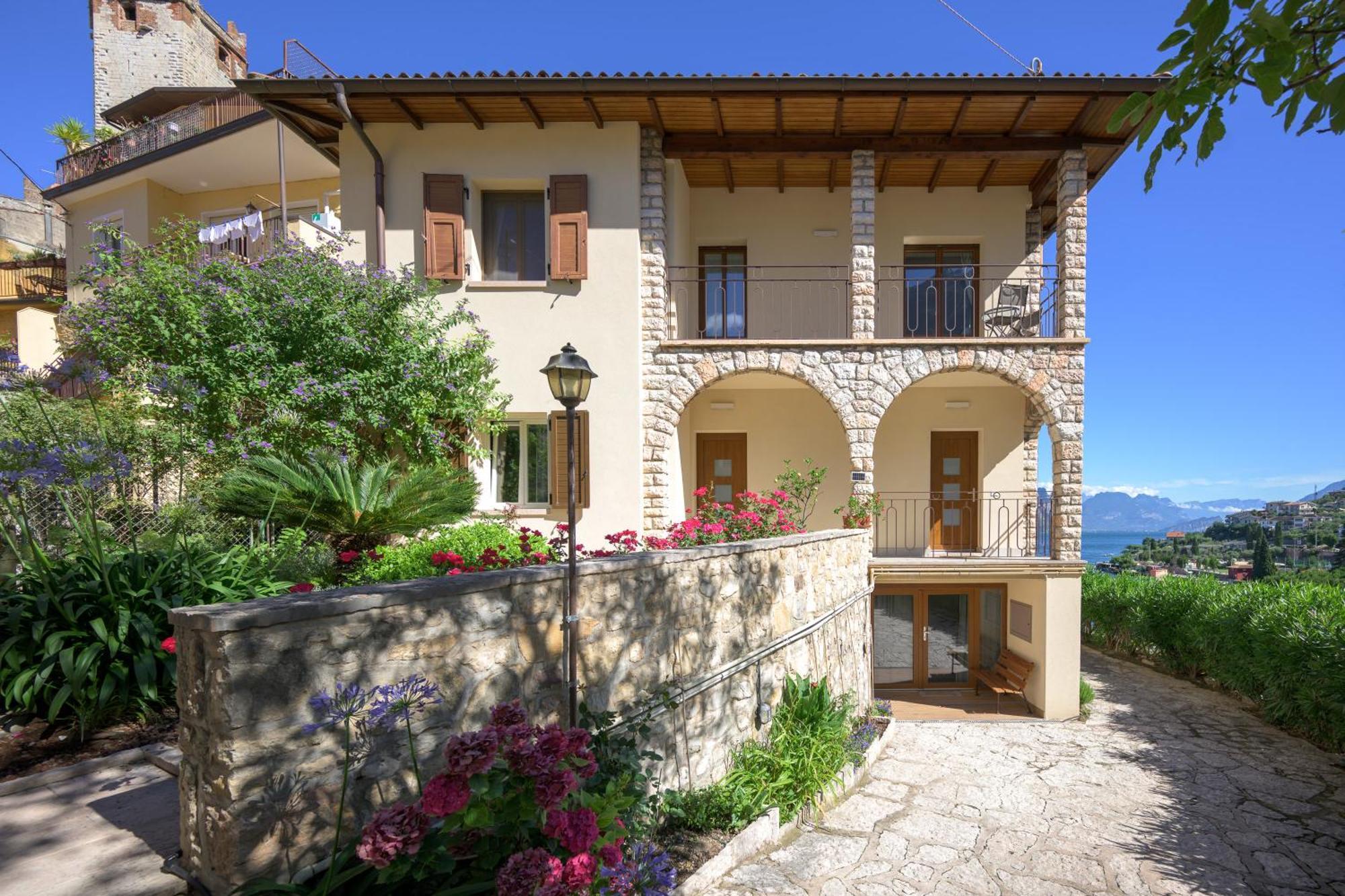 Appartamento Breathtaking View. Malcesine Esterno foto